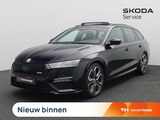 Skoda Octavia Combi 2.0 TSI RS 245PK DSG Panoramadak, Trekhaak, Virtual Pedal, Achteruitrijcamera, 19" LM Velgen, Adaptieve Cruise Control, Stoelverwarming, Keyless