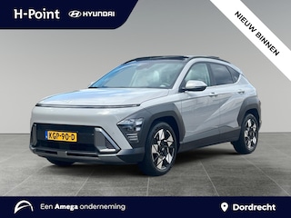 Hyundai Kona 1.6 GDI 140pk HEV Premium Sky | SCHUIF/KANTELDAK | FULL LED | PREMIUM LEDER | ADAPTIVE CRUISE | 360° CAMERA | STOELVERW. + KOELING | FABRIEKS.GAR. 4-2030 |