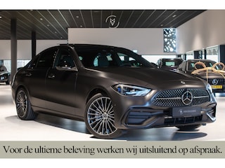 Mercedes-Benz C-klasse 300 e AMG Magno|Nappa|Night|Rij-assistentie Plus|Keyless-Go|Stoelkoeling|Pano|360°|Burmester|19''