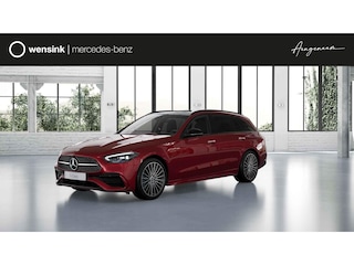 Mercedes-Benz C-klasse Estate 300e 140 Years Edition | Panoramaschuifdak | Comfort-Pakket | Winterpakket | AMG-line | Parkeerpakket | Trekhaak |