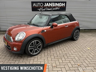Mini Cooper Cabrio 1.6 Chili Automaat | Stoelverwarming | Leer | Harman/Kardon | LM Velgen | PDC Achte