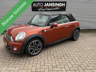 Mini Cooper Cabrio 1.6 Chili Automaat | Stoelverwarming | Leer | Harman/Kardon | LM Velgen | PDC Achte