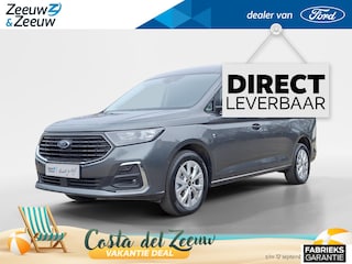 Ford Transit Connect 1.5 EcoBoost PHEV L2 Limited | Nieuw op voorraad! | Camera | Houten laadvloer | Trekhaak | Navigatie | Adaptive cruisecontrol | Climate Control | DAB+ |