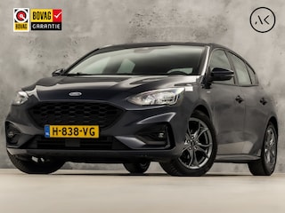 Ford Focus 1.0 EcoBoost ST Line X Sport 125Pk (APPLE CARPLAY, GROOT NAVI, CAMERA, STUUR/STOELVERWARMING, KEYLESS, SPORTSTOELEN, ADAPTIVE CRUISE, PARKEER ASSISTENT, NIEUWSTAAT)