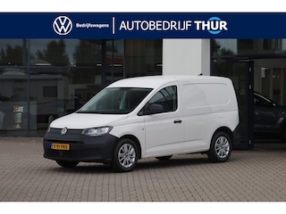 Volkswagen Caddy Cargo 2.0 TDI Comfort 16" LMV nieuw airco cruise control dichte achterdeuren parkeersensoren multifunctioneel stuurwiel app connect navigatie armleuning dealeronderhouden