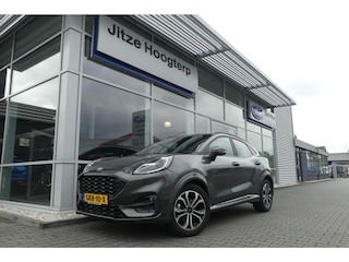 Ford Puma 1.0 EcoBoost Hybrid ST-Line X AFN. TREKHAAK (1.100KG), WINTER PACK, ADAPT. CRUISE, CLIMA, NAVI, CAMERA, PDC V&A, APPLE CARPLAY/ANDROID AUTO, BLIS, KEYLESS, B&O, ELEKT. ACHTERKLEP, 45.277KM
