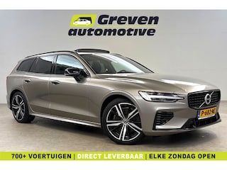 Volvo V60 2.0 T8 Plug-in hybrid AWD R Design 455PK | Pano | Memory | Virtual | H/K | Keyless | Camera | Cruise | Carplay | Trekhaak | NAP