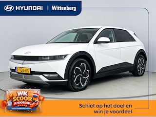 Hyundai Ioniq 5 CONNECT+ 58 kWh | LEDER | SOH 98.4% | NAVI | CAMERA | ELEKTR. STOELEN | APPLE CARPLAY & ANDROID | WARMTEPOMP | STOEL & STUURVERWARMING | FABRIEKSGARANTIE GELDIG T/M 1-2029! |