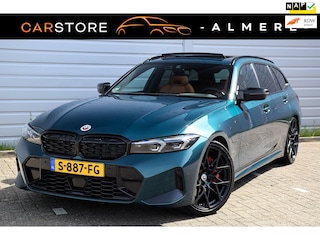 BMW 3-serie Touring 330e*M-Pakket*Dak*Trekhaak*112Dkm**Keyless*2023*Boston Green*INDIVIDUAL*