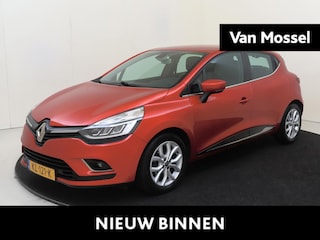 Renault Clio 1.2 TCe Intens | airco automatisch | audio-navigatie full map | cruise control | lederen/stof bekleding | LED koplampen | lichtmetalen velgen 16" |