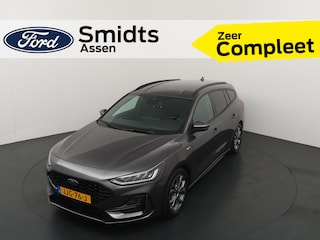 Ford Focus Wagon EcoBoost Hybrid 125 pk ST Line | Winter Pack | 4 seiz. banden | Navi | Clima | Cruise | Dr. loos Apple Carplay