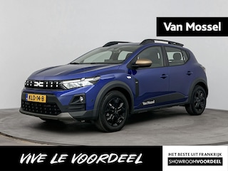 Dacia Sandero Stepway 1.2 Eco-G EDC 120Pk extreme | Navigatie | Apple & Android Carplay | Parkeersensoren | Camera | Schuif-Kanteldak | Cruise Control & Snelheidbegrenzer | Climate Control | Stoel & Stuurverwarming |