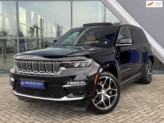 Jeep Grand Cherokee 2.0 Summit Reserve Plug in Hybride 4xe 380pk Panoramadak / Luchtvering / Night vision