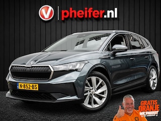 Skoda Enyaq iV 80 204pk SOH 92% Stuurverwarming/ Camera/ Half leer/ Adapt. cruise/ Blindspot/ Carplay/ Navigatie