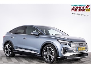 Audi Q4 50 quattro S edition 77 kWh | Half LEDER | ECC | NAVI | CAMERA | Stoelverwarming .