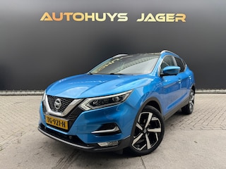 Nissan Qashqai 1.2 Tekna Pano Automaat 360 Navi Stoel.v Trekhaak Halfleder