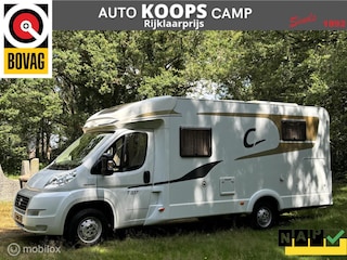 Carado T337 Hymer Fiat 2.3 131pk Euro 5 | Enkele-bedden | Douche/ wc | Garage | Omvormer 1500w | zonnepanelen | 720 kg laadvermogen | 6,9m Lang | 1e Eigenaar | NL camper | Orig. 28dkm NAP | DEALER-STAAT