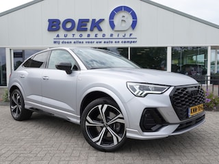Audi Q3 45 TFSI e S Edition LEER | NAVI | DODE HOEK | ECC | STOELVERW.