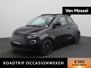 Fiat 500 La Prima By Bocelli 42 kWh | Cruise Control | Achteruitrijcamera | Stoelverwarming | Climate Control | Lederen bekleding | Keyless | Apple Carplay/Android Auto |