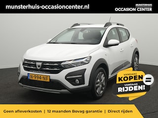 Dacia Sandero Stepway TCe 90 Comfort - RIJKLAARPRIJS - Cruise Control - Climate Control - Keyless Entry & Start - Dealeronderhouden