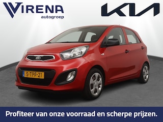 Kia Picanto 1.0 CVVT ISG Comfort Pack - NIEUWSTAAT - Airco - Elektrische ramen - Radio CD - NAP Virena Zekerheidspakket 895,- BOVAG Garantie