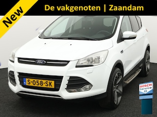 Ford Kuga 1.5 Titanium Styling Pack Trekhaak met afneembare kogel, Bluetooth, Cruise control, Parkeersensor voor en achter, Dakrails, Verwarmde voorruit, Voorstoelen verwarmd. Ruime en comfortabele Ford Kuga 1.5 Titanium Styling Pack met hoge instap en veel rijcomfort. Voorzien van een krachtige en soepele motor, een royale bagageruimte en een luxe Titanium-uitvoer
