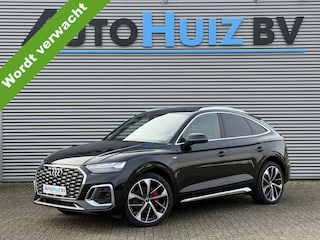 Audi Q5 55 TFSI e S Line Luchtvering Trekhaak Panoramadak Achteruitrijcamera 21 Inch DAB Keyless Entry