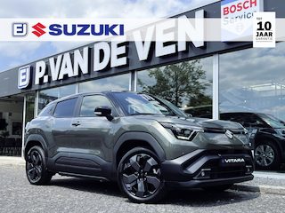 Suzuki e Vitara Style AllGrip-e 61 kWh | Uit voorraad leverbaar | Meerdere kleuren | €2.000,- voordeel | 360-Camera | INFINITY by Harman Soundsystem | Panoramadak | 19 inch | Half leder | Suzuki Safety System Pro |