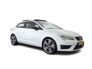 Seat Leon SC 2.0 TSI Cupra 290 Aut. *PANO | LEATHER-MICROFIBRE | FULL-LED | ADAPTIVE-CRUISE | HEATED-SPORTSEATS | SEAT-SOUND | CAMERA | PRIVACY-GLASS | SHIFTss9rPADDLES | DAB+ | ECC | PDC | 19''ALU*