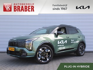 Kia Sportage 1.6 T-GDi Plug-in Hybrid GT-PlusLine | Stuur-/stoelverwarming + ventilatie | Schuifdak | 360 Camera | HUD | LED | Elek. stoelverstelling + achterklep |