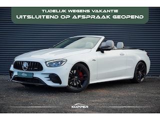 Mercedes-Benz E-klasse Cabrio 300 AMG Line / 53 AMG Uitgevoerd / Carbon / Stoelverwarming