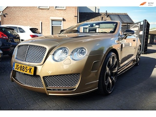 Bentley Continental 6.0 W12 Cabrio Automaat Mansory Pakket Navi Cruise Clima Luxe Leder interieur 22 inch