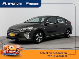 Hyundai Ioniq 1.6 GDi PREMIUM | TREKHAAK | ALL SEASONS | LEDER | SCHUIFDAK | NAVI | CLIMA | CRUISE ADAPTIEF | CAMERA | DODEHOEKSPIEGELS | STUUR- & STOELVERWARMING | PDC | HYBRID | AUTOMAAT |