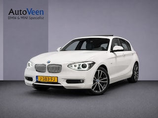 BMW 116i Business+ (PANO, LED, STOELVERWARMING, NAVI, TREKHAAK, HALF LEDER)
