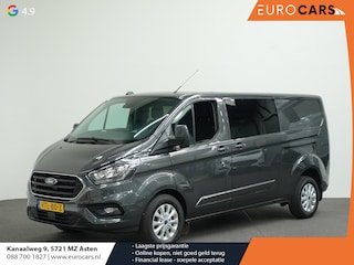 Ford Transit Custom 300 2.0 TDCI L2H1 Limited Dubbele Cabine Automaat Navigatie Airco 2 Schuifdeuren Trekhaak PDC  Carplay  DAB