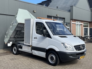 Mercedes-Benz Sprinter 210 2.2 CDI 325 Automaat Veegvuilkipper Airco Achterruitrijcamera Gereedschapskist Kipper Vuilniswagen 3-Persoons Open laadbak Pick-up Kieper Bpm vrij!!