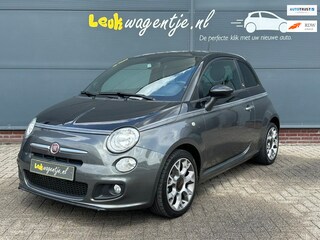 Fiat 500 0.9 Turbo 500S GQ *leder *stoelverw. *p-sensor