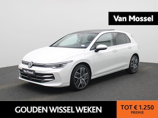 Volkswagen Golf 1.5 eHybrid Style Edition 204 PK| Panoramadak | Trekhaak | Navigatie | LED Matrix | Stoelverwarming | Stuurwielverwarming | Dodehoekdetectie