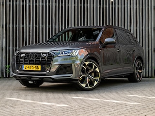 Audi Q7 55 TFSi e Quattro 3x Line HUD|MatrixLed|Trekhaak|Luchtvering|360-cam|ACC|22''|Bose|4xStoelverwarming|