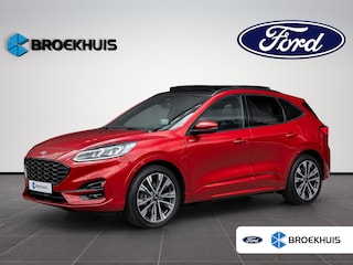 Ford Kuga 2.5 PHEV ST-Line X 225pk | Pano-dak | B&O audio | 100% Dealer Onderhouden | Full adaptive LED | Head-Up Display | Winter-pack | Standkachel | Half Leder | Apple & Android Carplay |