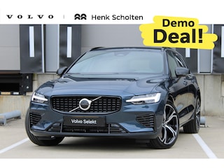 Volvo V60 T6 Plug-in hybrid AWD Plus Dark | Beschikbaar vanaf 10-2026 | Harman Kardon Premium sound | Google Navigatie | BLIS | Adaptieve Cruise Control | Pilot Assist | Stuur-/Stoelverwarming | Elektrisch verstelbare stoelen voor met memory | Parkeercamera | 19 inch Lichtmetalen velgen |