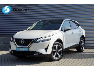 Nissan Qashqai 1.3 MHEV N-Conn. Black Ed. Airco HUD Stoel Verwarmd Cruise Navi Leer