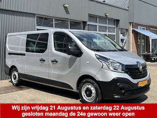 Renault Trafic 1.6 dCi L2H1 DC Marge Btw /Bpm vrij Airco Cruise controle Navigatie Dubbele cabine 1e eigenaar Euro 6 Ex overheids auto Lange wielbasis Geen btw meer betalen