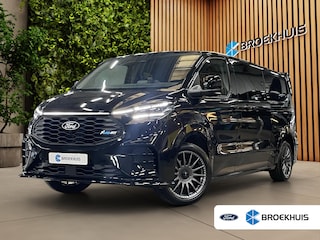 Ford Transit Custom MSRT Dubbel Cabine 71kWh | 286PK | 360 cam. | Inkl. Trekhaak | Sportaccesoires | Cruise control adaptief met Stop&Go en stuurhulp | Elektrisch verstelbare bestuurdersstoel | LED koplampen adaptief