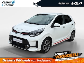 Kia Picanto 1.0 DPi GT-Line DEALER ONDERHOUDEN | RESTERENDE FABRIEKSGARANTIE TM 2032 | CLIMATE CONTROL | NAVIGATIE