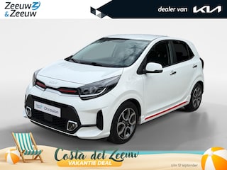 Kia Picanto 1.0 DPi GT-Line DEALER ONDERHOUDEN | RESTERENDE FABRIEKSGARANTIE TM 2032 | CLIMATE CONTROL | NAVIGATIE
