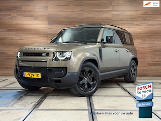 Land Rover Defender 110 2.0 D240 110 SE | Pano | Leer| Memory | Luchtvering | 360° Camera | Meridian | incl btw geel kenteken