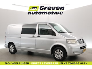 Volkswagen Transporter 2.5 TDI L2H1 | Marge | Automaat | Airco | Cruise | 3 Zits | Trekhaak | Parkeersens.