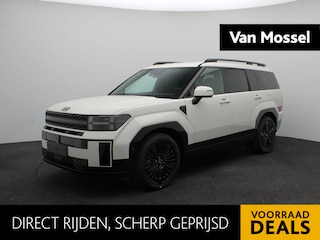 Hyundai Santa Fe 1.6 T-GDI PHEV Black Line 4WD 6p | Lederen Bekleding | Apple Carplay/Android Auto | Voor- en Achter Stoelen Verwarmd | Navigatie Full Map | Lichtmetalen Velgen 20'' |