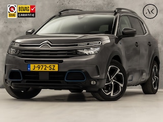 Citroën C5 Aircross 1.6 Plug-in Hybrid 225 Deluxe 225Pk Automaat (APPLE CARPLAY, GROOT NAVI, 360 CAMERA, GETINT GLAS, ELEK SPORTSTOELEN, LEDER, STOELVERWARMING, ADAPTIVE CRUISE, NIEUWSTAAT)